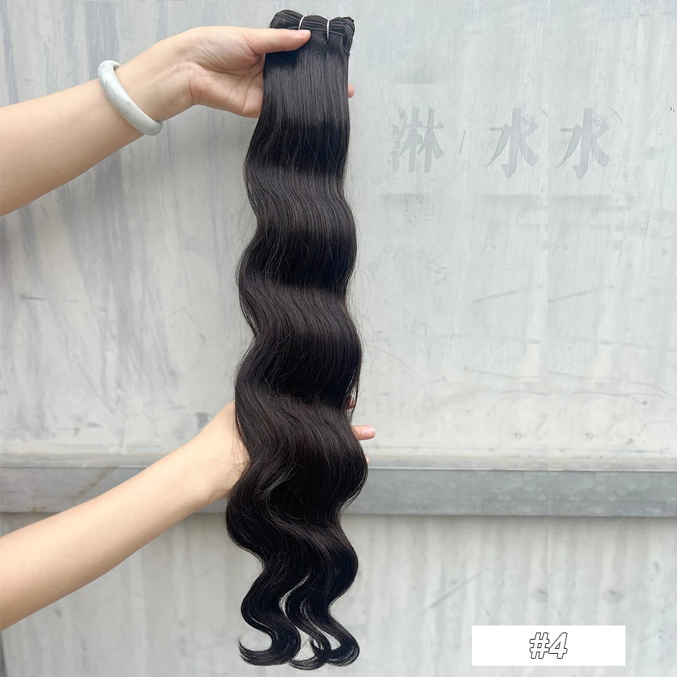 150g/pc Orange Brown Synthetic Hair Extension