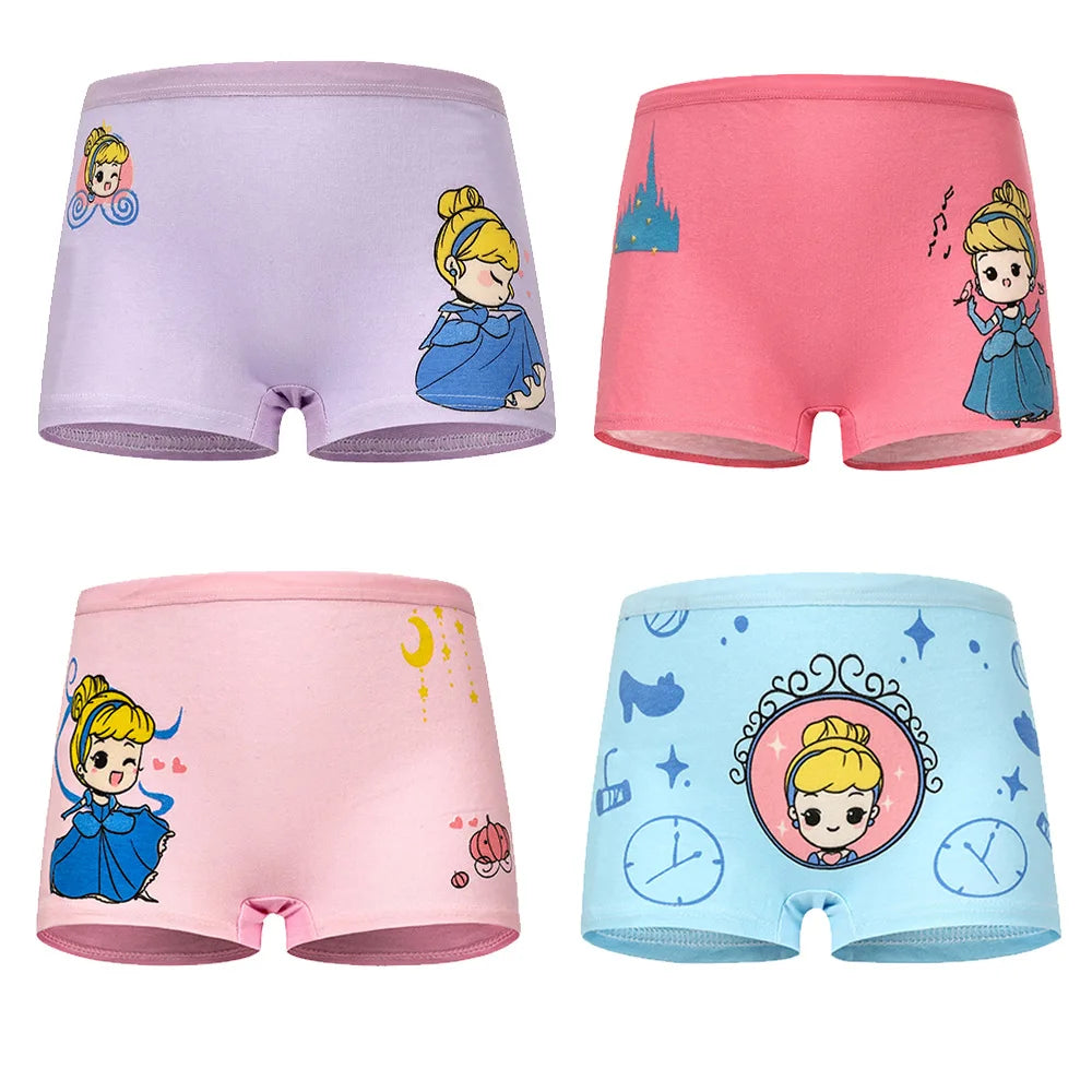 12 Pcs Children Girls Panties Sets