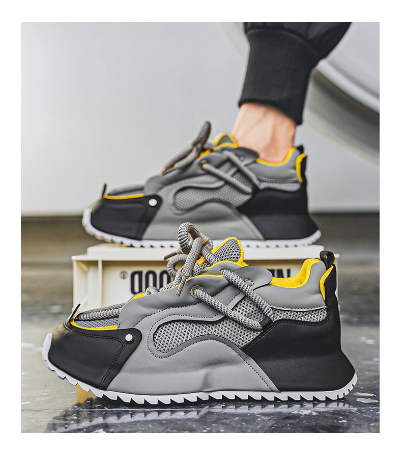 Shose For Man Bottine Sneakers For Men 2024 Kid's Men's Low Shoes Designer Trainer Black Shoes For Men Soft Soles Tennis Net