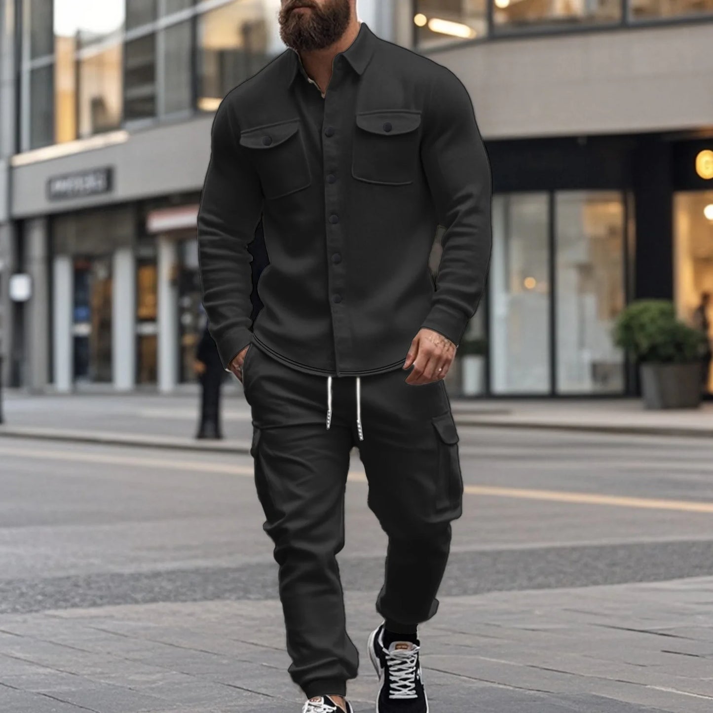Men's Outdoor Tactical Jacket & Pants Set