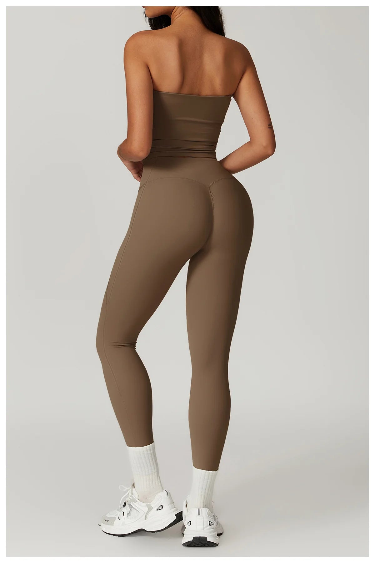 Women's Clothes 2pcs Gym Yoga Suit Sports Set Workout Tracksuit Breathable Sexy Bra Fitness Bell-bottoms Leggings Athletic Wear