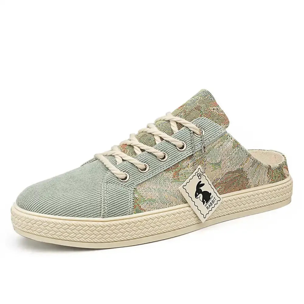 Rubber Sole Open Back Summer Shoes Casual Sports Sneakers For Men Super Offers Offers New Hit Products Styling Famous Brand