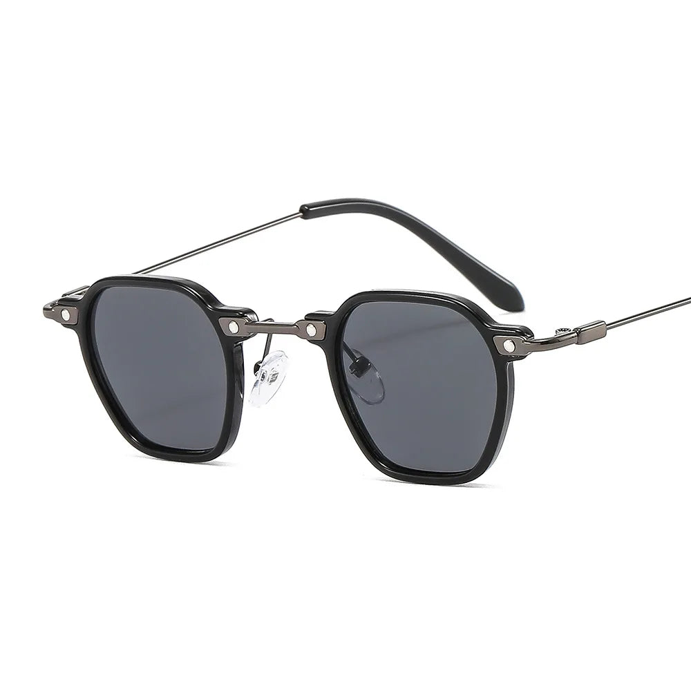 2025 Small Punk Sunglasses For Women And Men Square Sun Glasses Frames Female Hip-Hop Retro Shades Mirror Gafas De Sol UV400