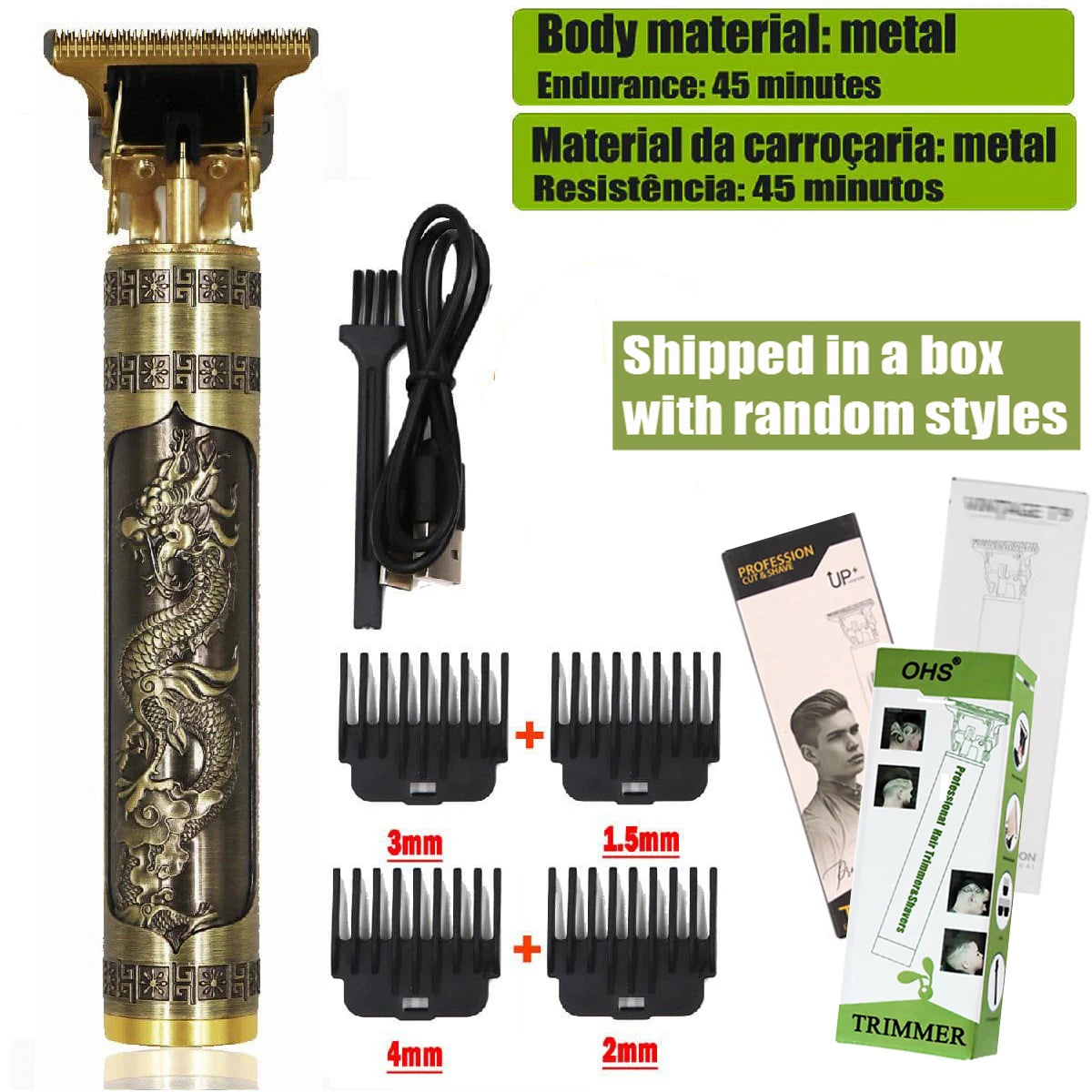 T9 LCD Hair Clipper & Trimmer