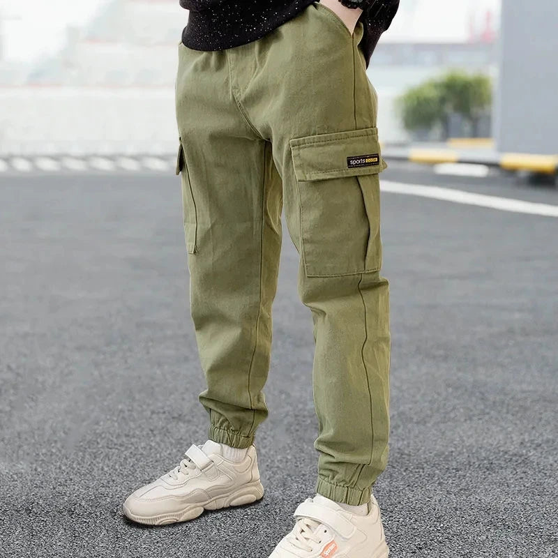 3- 12 Years Old Teenage Spring Autumn Boys Pants