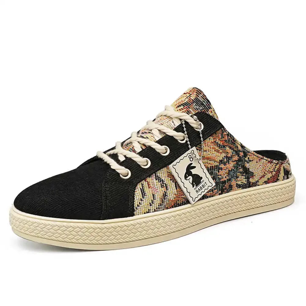 Rubber Sole Open Back Summer Shoes Casual Sports Sneakers For Men Super Offers Offers New Hit Products Styling Famous Brand