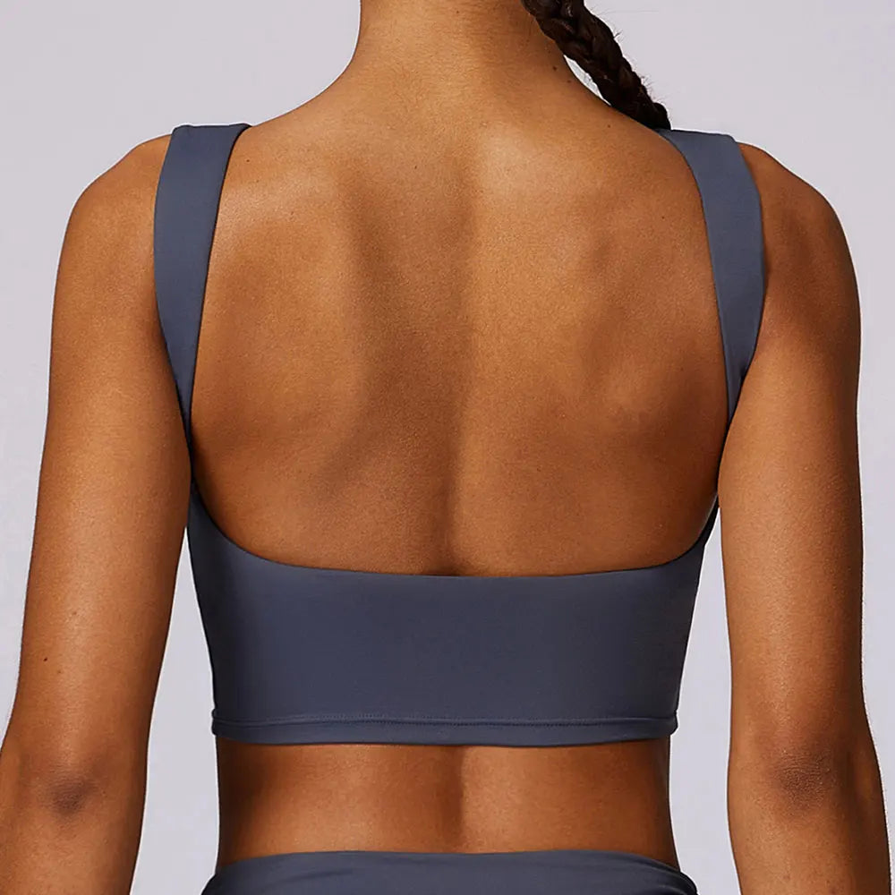 Sports Underwear Women Sexy Workout Sports Bras Tights Crop Top Yoga Vest Shockproof Gym Push Up Fitness Athletic Brassiere