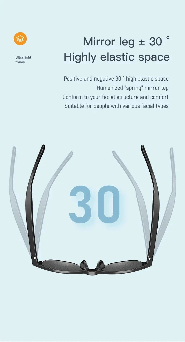 Smart Sunglasses Glasses Bluetooth Call Outdoor Sports Headphones HIFI Blue Light Waterproof Anti-UV For Men And Women