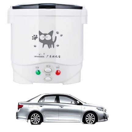 Electric Mini Rice Cooker Portable MultiCooker 12V 24V 220V
