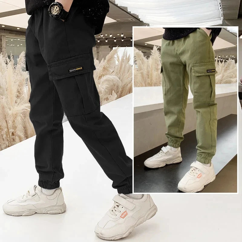 3- 12 Years Old Teenage Spring Autumn Boys Pants