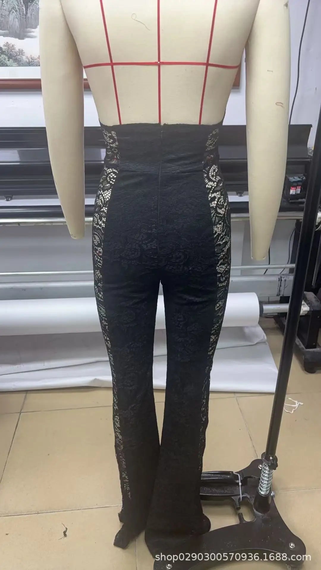 Sexy Lace Tops Two Piece Pant Set 2025 Women Summer Elegant Luxury Clothes Club Wear Halter Corsets 2 Piece Pant Sets Outfits