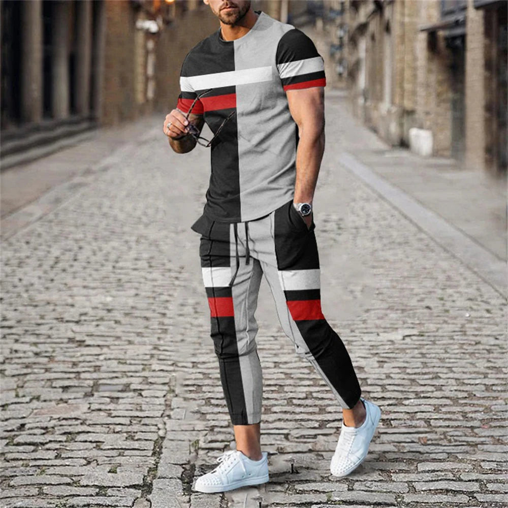 Men's Summer 2-Piece Tracksuit