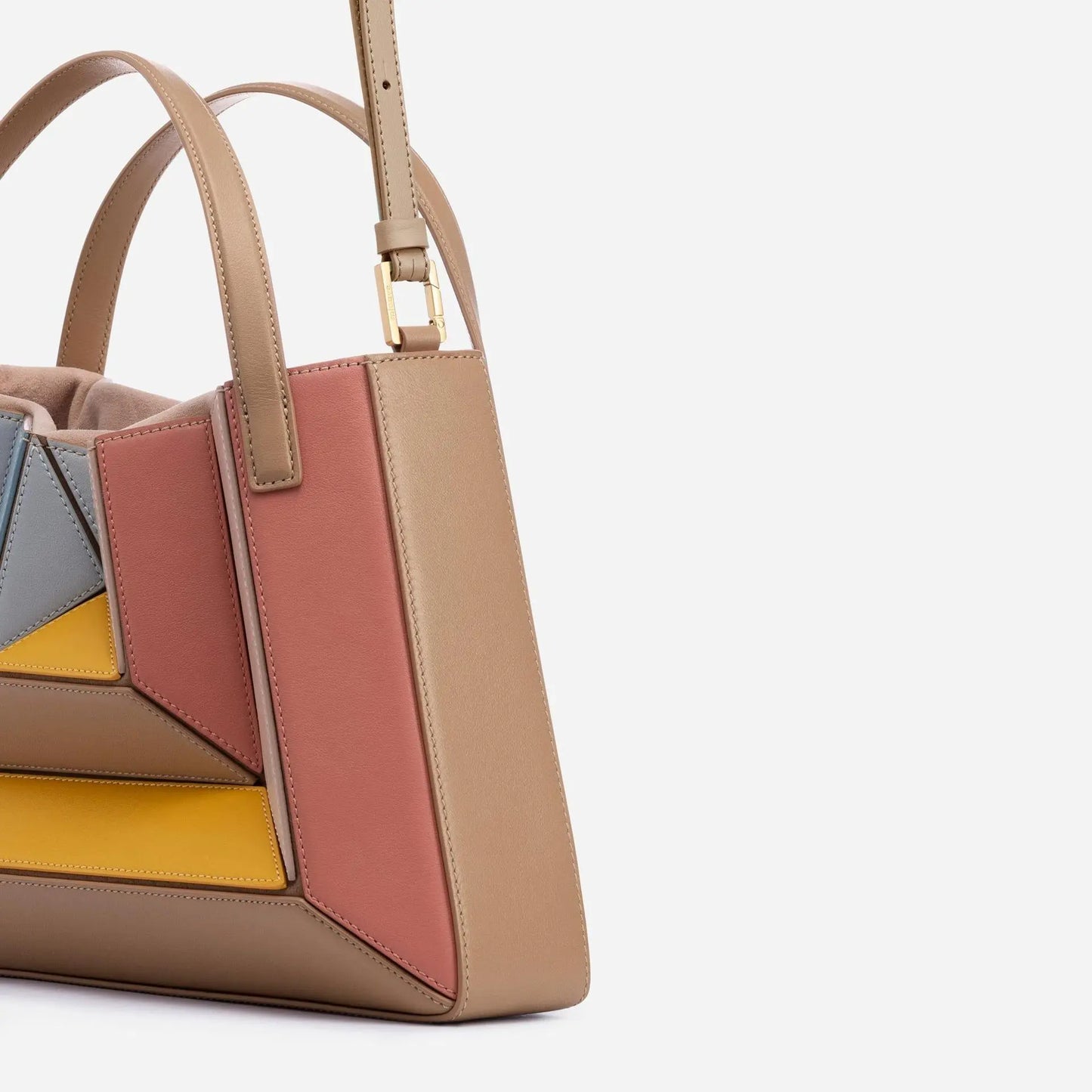 Fashion Panelled Women Handbags Patchwork Shoulder Bags Luxury Pu Leather Crossbdoy Bag Small Tote Trend Female Purses 2025