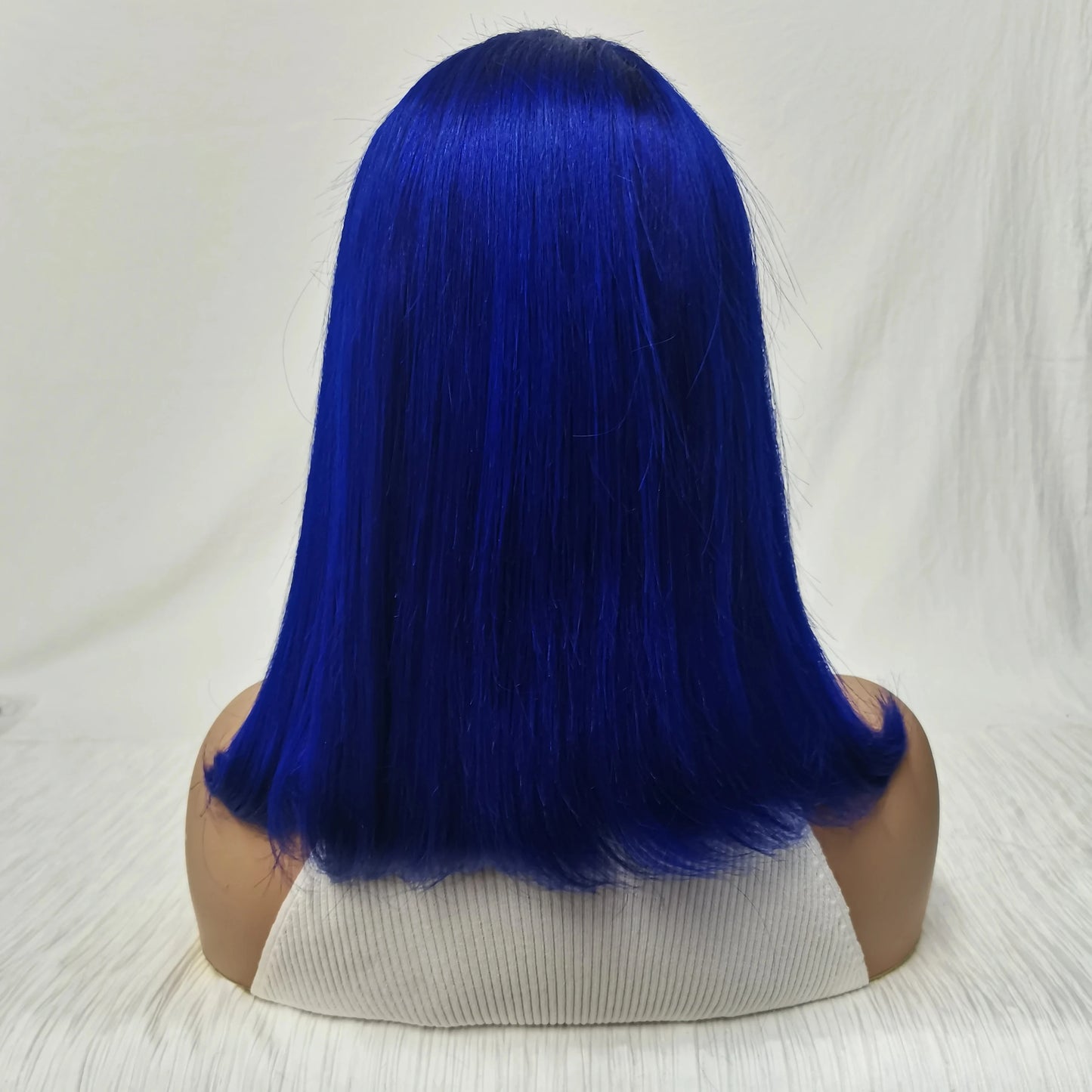 Mint Green Bob Wig Human Hair 200% Density 13x4 Transparent Straight Lace Front Wigs Pre Plucked with Baby Hair for Black Women