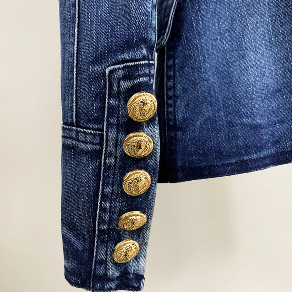 New Fashion 2025 Designer Blazer Slim Jacket