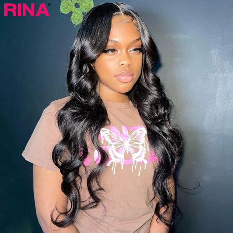 613 Purple 180 Density Body Wave Lace Front Wig Pre plucked Transparent Lace Wig 13x4 Lace Frontal Human Hair Wigs For Women