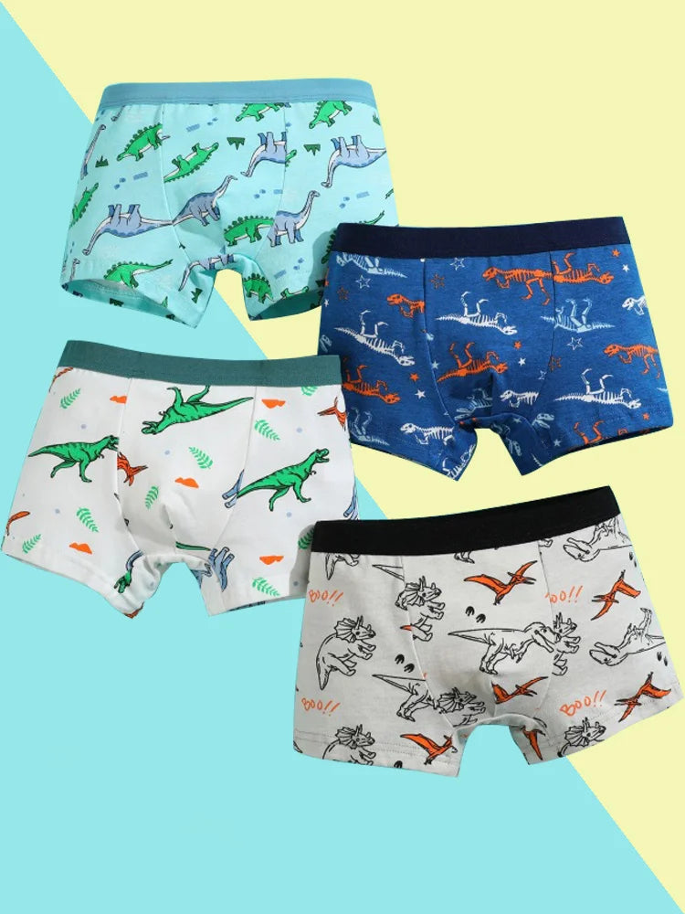Boys Cotton Boxer Panties Sets