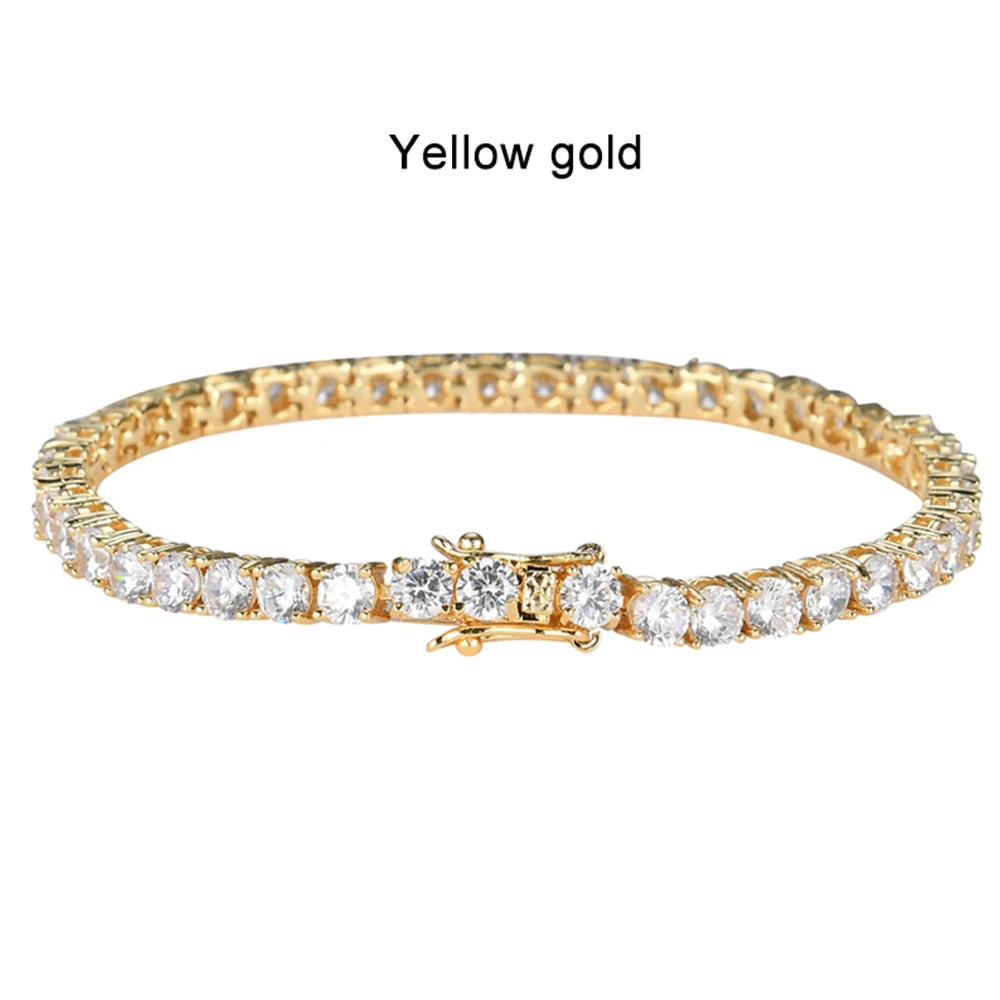 Moissanite Tennis Bracelet for Women Man