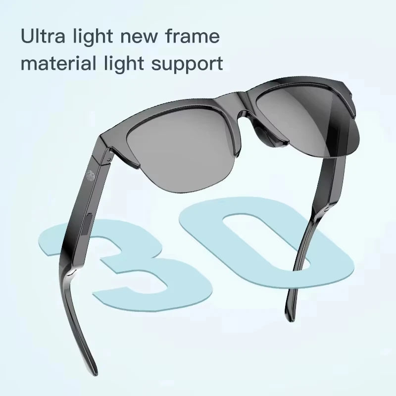 Smart Sunglasses Glasses Bluetooth Call Outdoor Sports Headphones HIFI Blue Light Waterproof Anti-UV For Men And Women