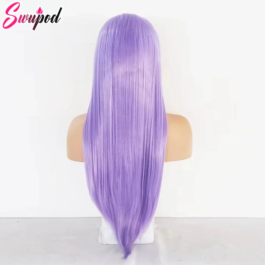 30 36 Inch 250% High Density Purple 13x4 Lace Fronts Wigs Human Hair Bone Straight Hd Preplucked Lace Human Hair Wig Glueless Go