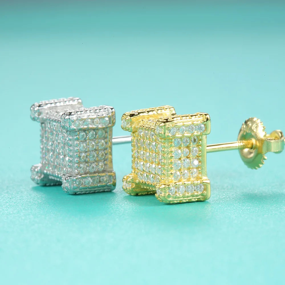 Luxury Platinum 18K gold Women's Earrings
