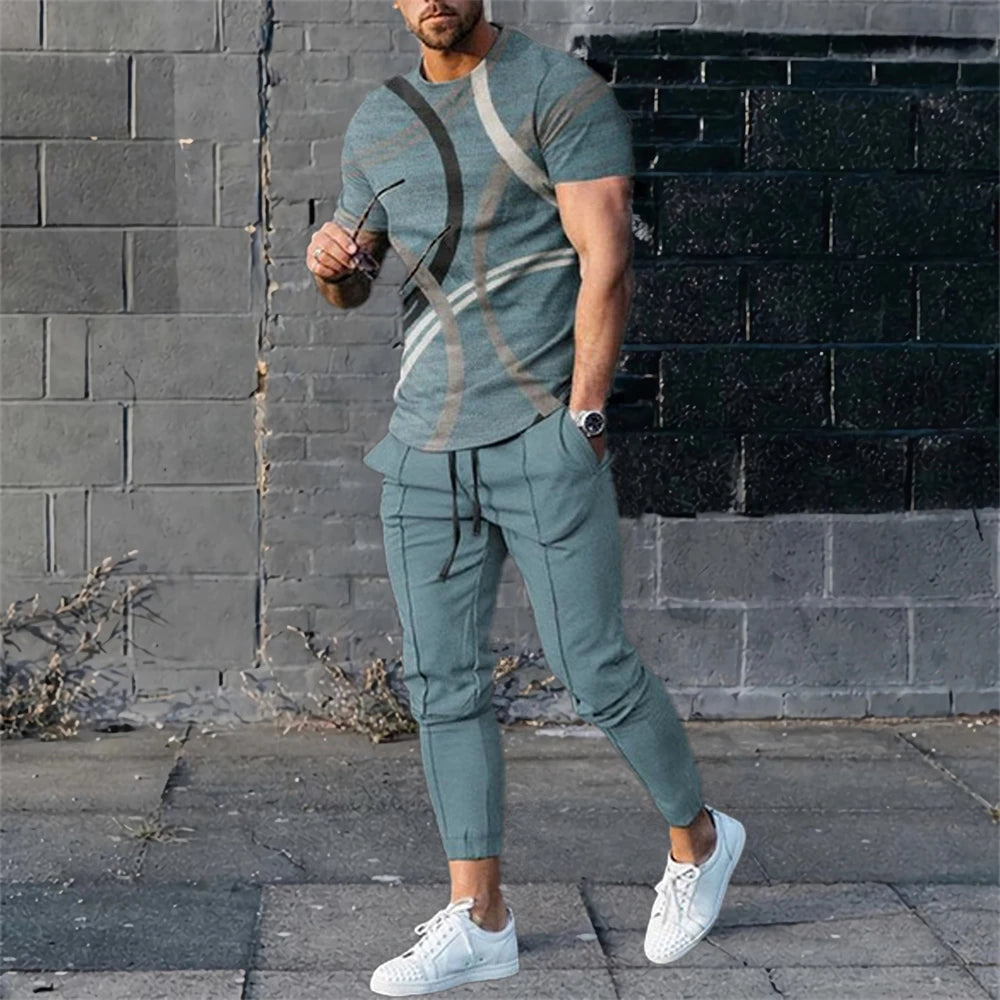 Men's Summer 2-Piece Tracksuit