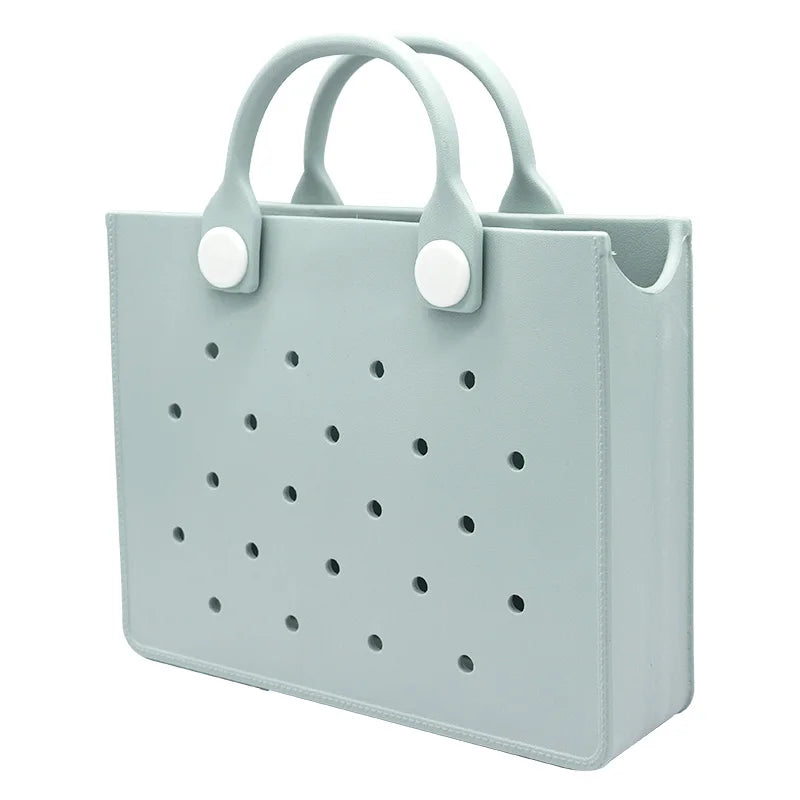 New Women Fashion Punched Handbag