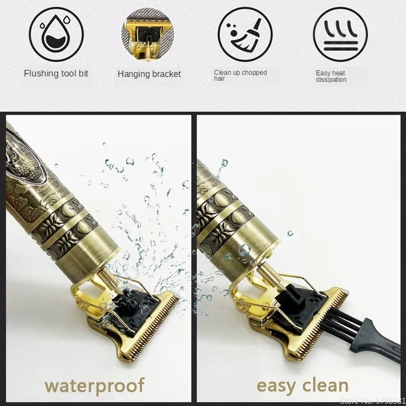T9 LCD Hair Clipper & Trimmer
