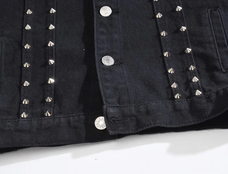 2025 Men's Fashion Jeans Sleeveless Jacket Vest Male Black Blue Denim Jeans Vest Man Cowboy Outdoors Waistcoat Mens Jacket Vest