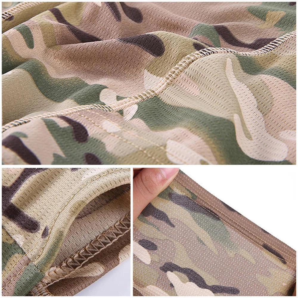 Camouflage Full Face Mask – Outdoor Cycling & Sports Balaclava