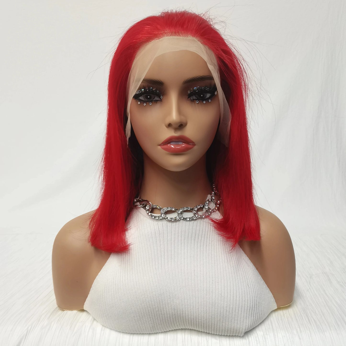 Mint Green Bob Wig Human Hair 200% Density 13x4 Transparent Straight Lace Front Wigs Pre Plucked with Baby Hair for Black Women