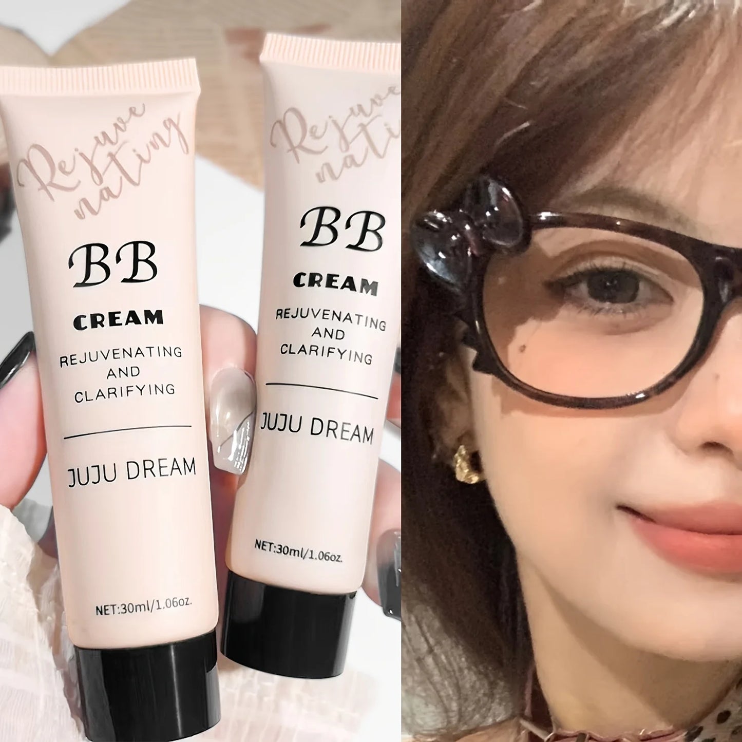 Natural BB Cream Moistuarizing Long-Lasting Concealer