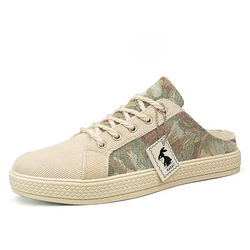 Rubber Sole Open Back Summer Shoes Casual Sports Sneakers For Men Super Offers Offers New Hit Products Styling Famous Brand