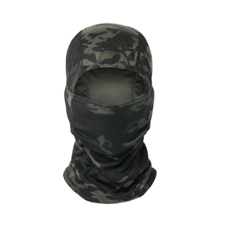 Camouflage Full Face Mask – Outdoor Cycling & Sports Balaclava