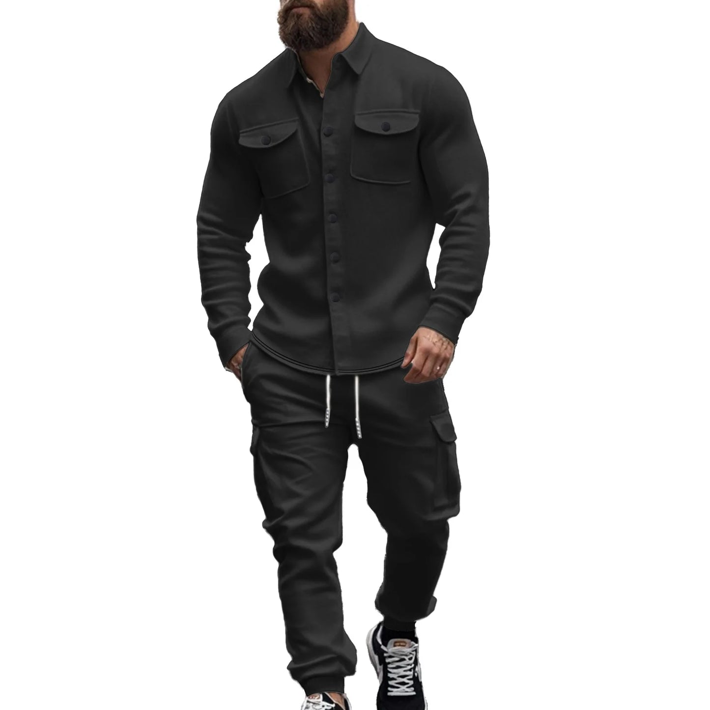 Men's Outdoor Tactical Jacket & Pants Set