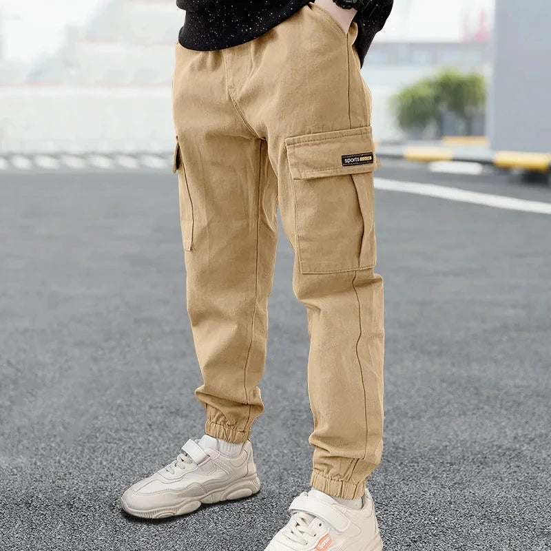 3- 12 Years Old Teenage Spring Autumn Boys Pants