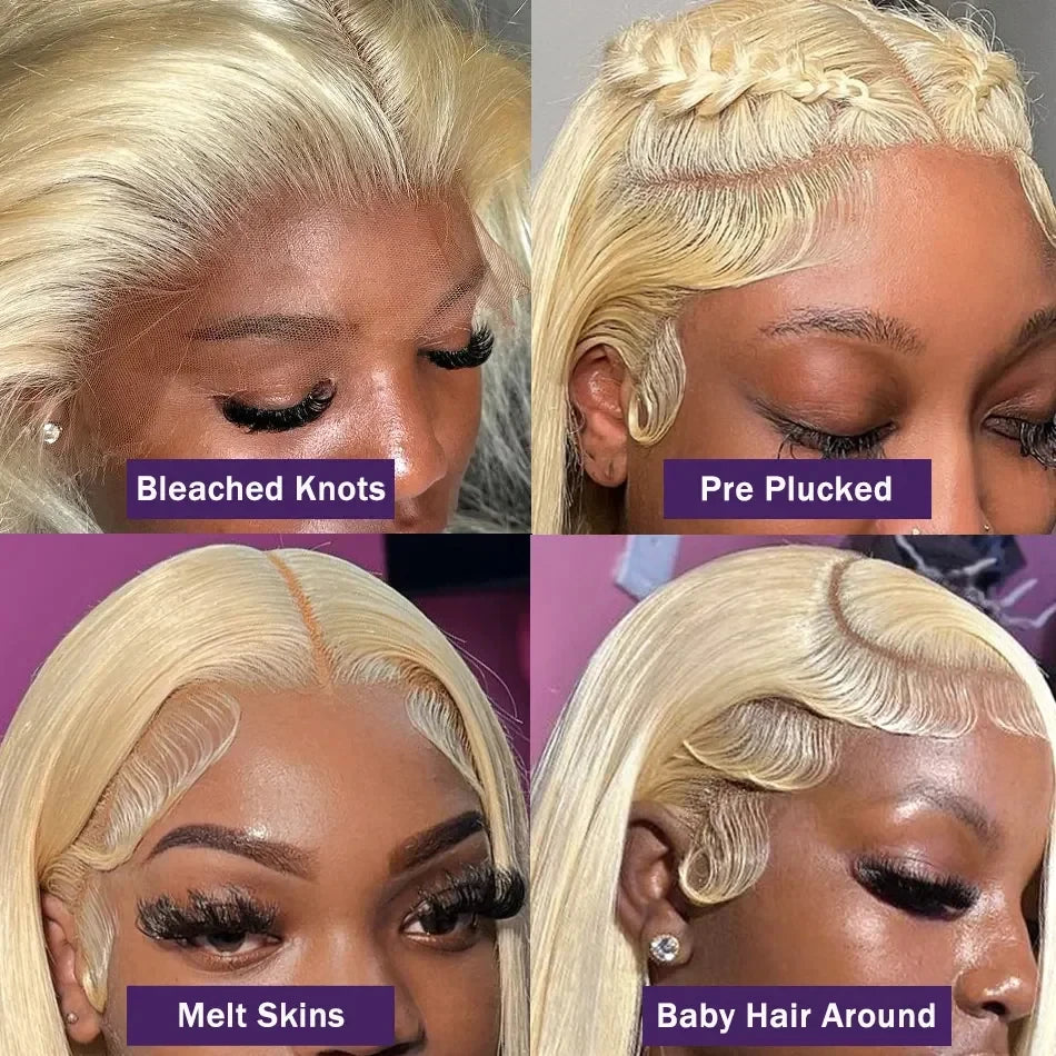 613 Transparent Hd Lace Frontal Wig