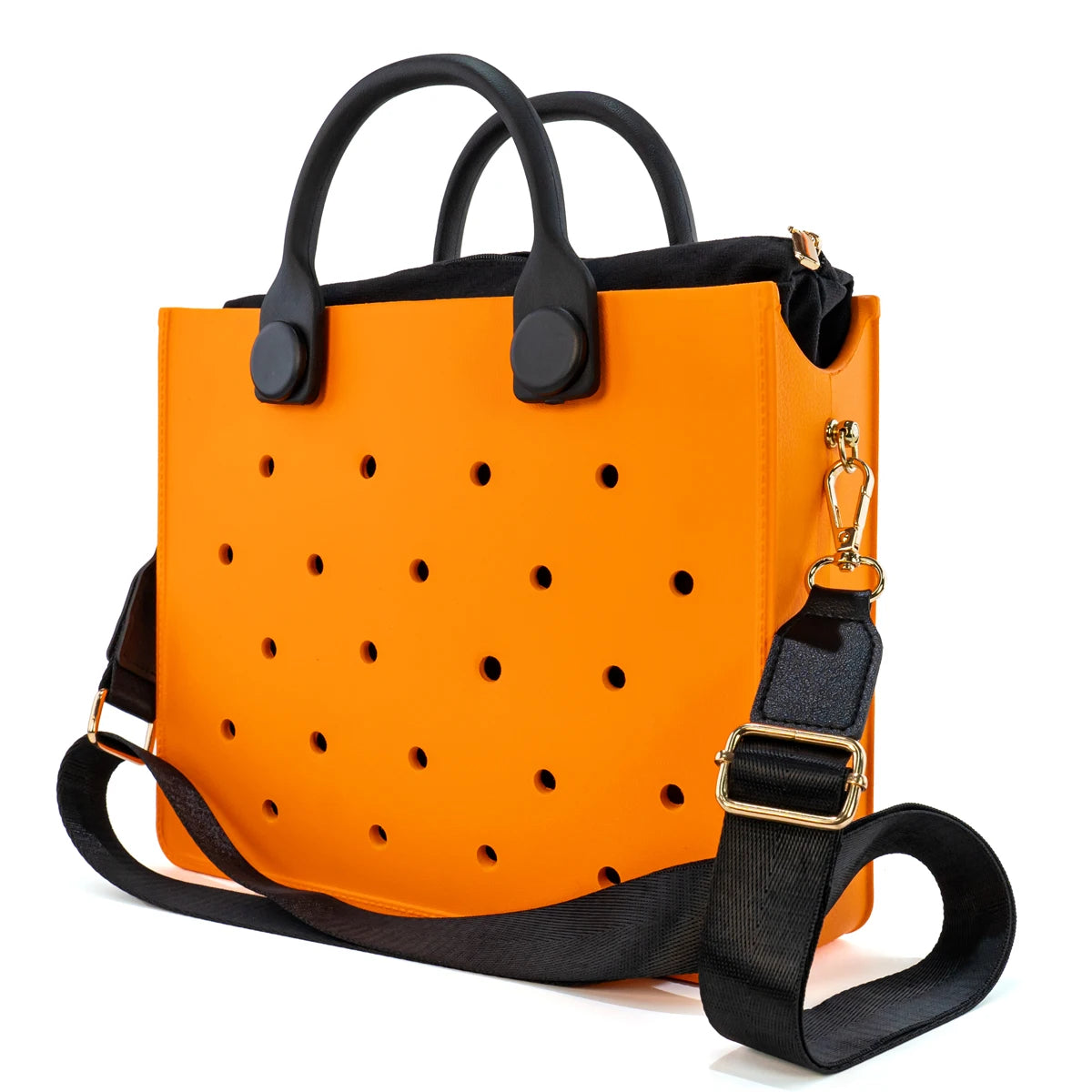 New Women Fashion Punched Handbag