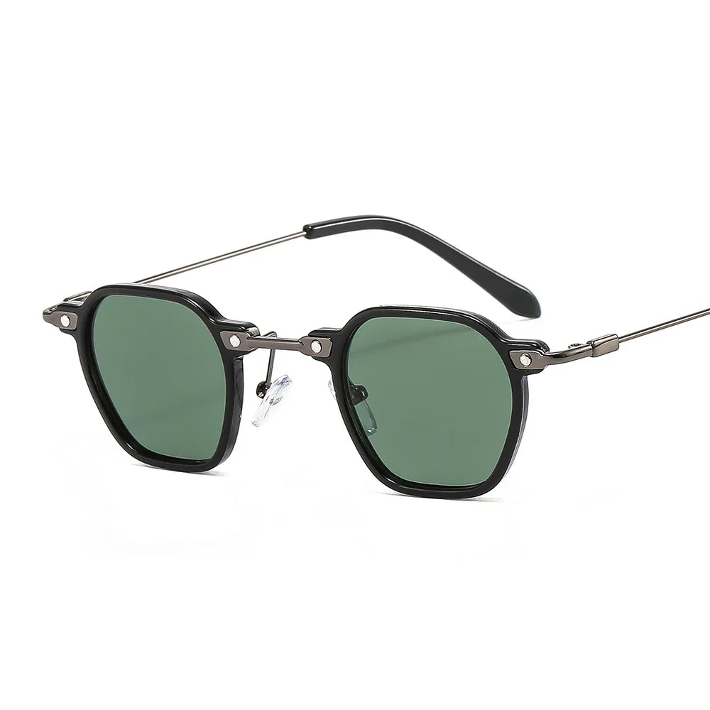 2025 Small Punk Sunglasses For Women And Men Square Sun Glasses Frames Female Hip-Hop Retro Shades Mirror Gafas De Sol UV400