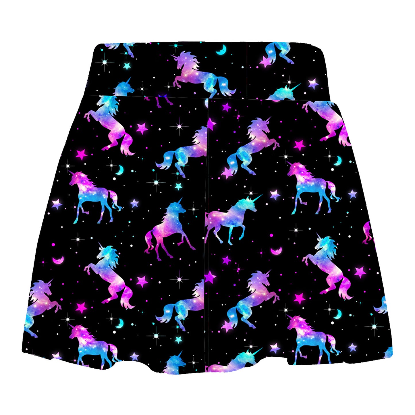Kids Girls Swim Skirts Elastic Waistband Colorful Print Swim Skirts for Bathing Pool Beach Swimming Sport Wear Girl Teen 4-16Y