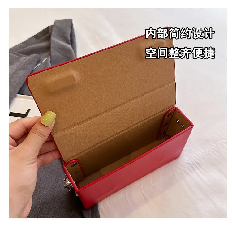 2025 New Women's Bag Fashion Simple Handbag High Quality Design Single Shoulder Bag Crossover Buckle Purse HOT SALE