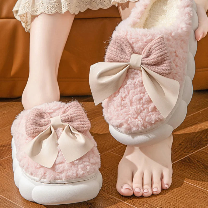 Winter Warm Fur Slippers for Women