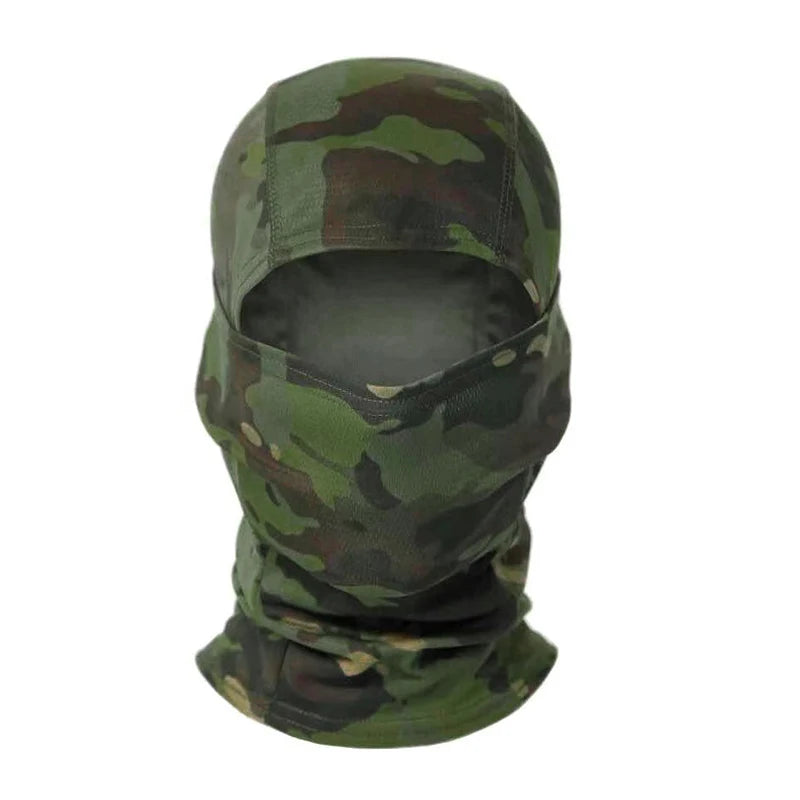 Camouflage Full Face Mask – Outdoor Cycling & Sports Balaclava
