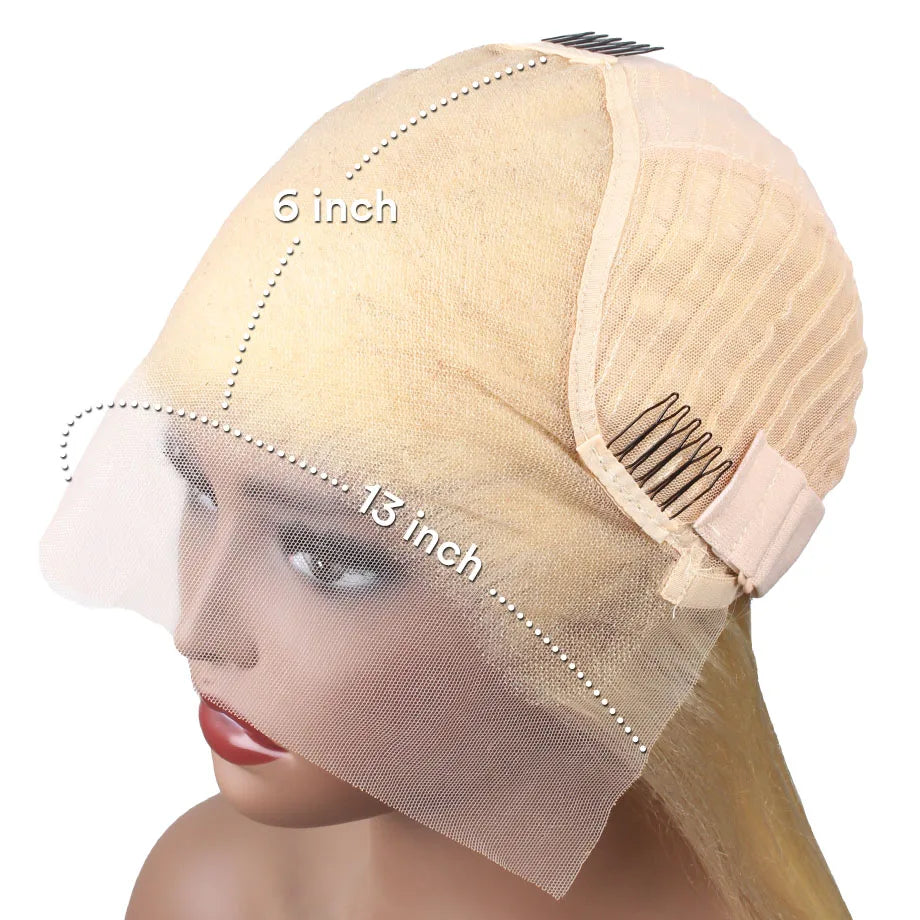 613 Transparent Hd Lace Frontal Wig