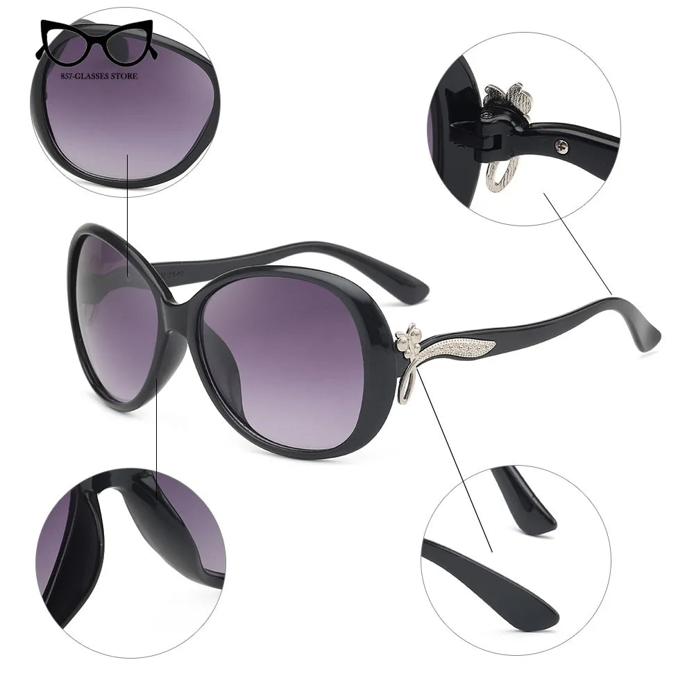 New Vintage 2025 Fashion Sunglasses Women Shade Retro Sun Glasses Brand Designer UV400 Luxury Lentes De Sol Mujer