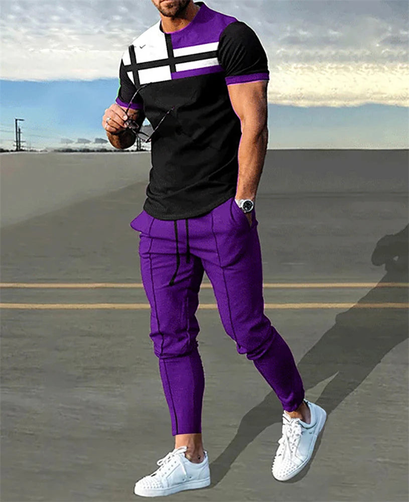 Men's Summer 2-Piece Tracksuit