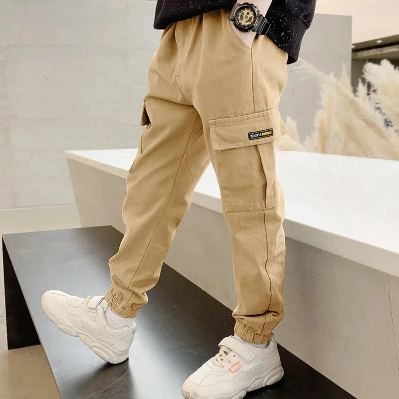 3- 12 Years Old Teenage Spring Autumn Boys Pants