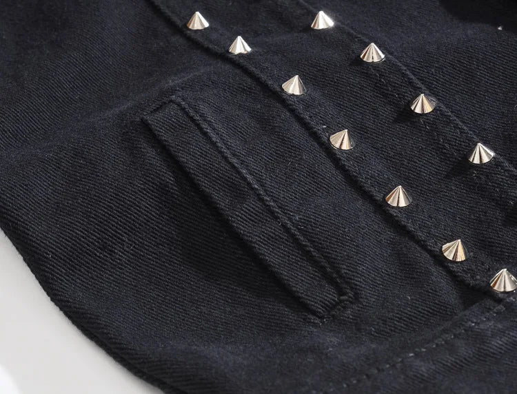 2025 Men's Fashion Jeans Sleeveless Jacket Vest Male Black Blue Denim Jeans Vest Man Cowboy Outdoors Waistcoat Mens Jacket Vest