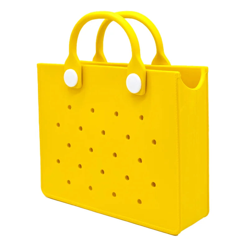 New Women Fashion Punched Handbag