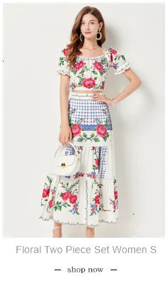 JAMERARY Women Dress Summer Runway Cut Out Double Layer Ruffles Embroidery Elastic Waist Short Party Vestidos Holiday Beach Wear